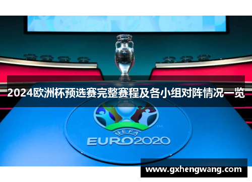 2024欧洲杯预选赛完整赛程及各小组对阵情况一览